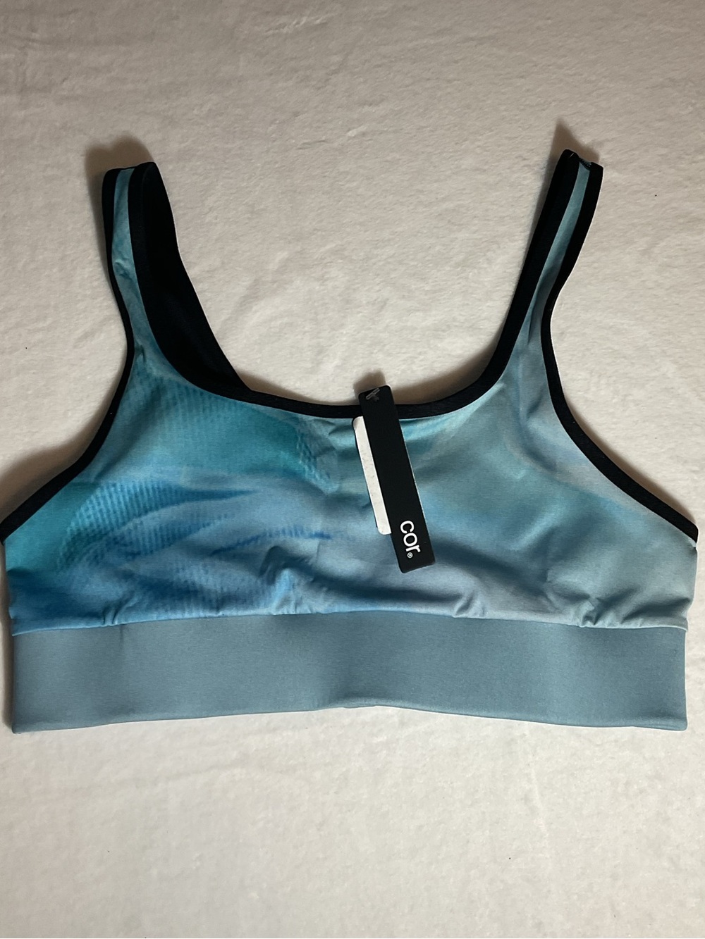 New Cor by Ultracor Cloud Scoopneck Bra. Sky. Medium.